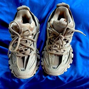 Balenciaga Sport Track Sneaker Khaki Brown